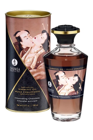 Huile chauffante aphrodisiaque - Chocolat enivrant - 100 ml