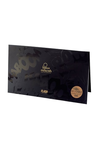 Cache-tétons Flash Cœur Noir