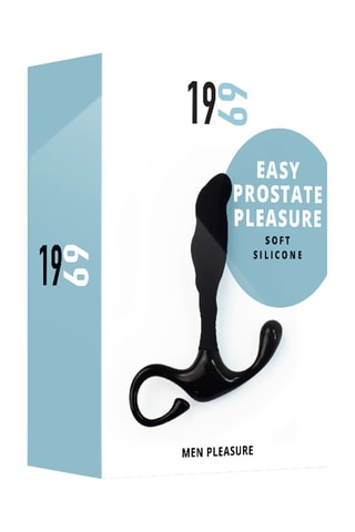 Stimulateur de prostate Easy Prostate Pleasure - Noir - 8 cm