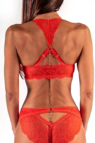 Reggiseno push-up - Rosso