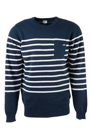 Maglia Hiju - Indaco e bianco - Terre de Marins