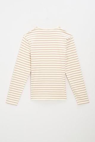 Maglia  - Ecrù e cammello