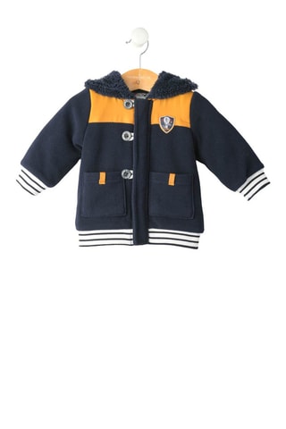 Giacca con cappuccio - Indaco - Terre de Marins