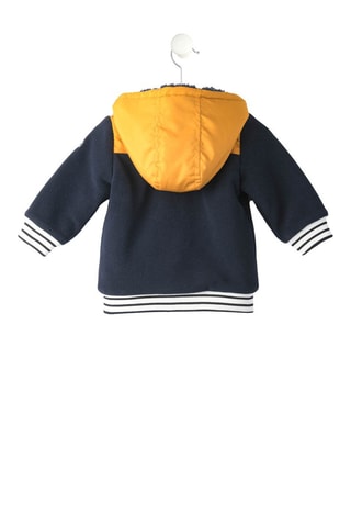 Giacca con cappuccio - Indaco - Terre de Marins