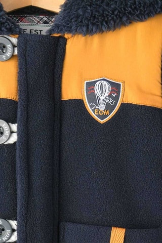 Giacca con cappuccio - Indaco - Terre de Marins