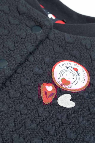 Giacca imbottita double face Evoriaz - Navy - Terre de Marins