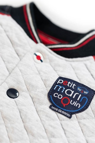 Giacca Ernando - Grigio melange e navy - Terre de Marins