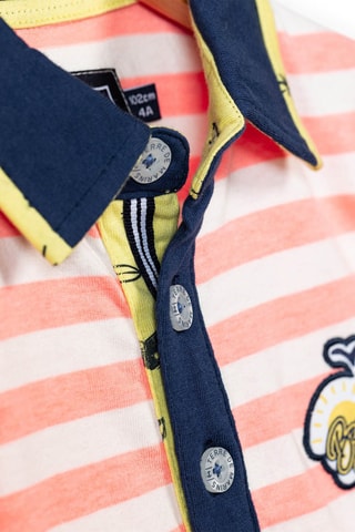 Polo Astika - Bianco e navy - Terre de Marins