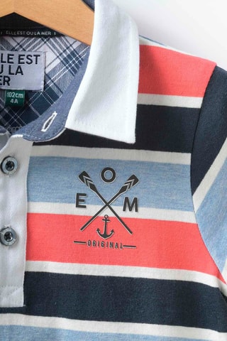 Polo - Bianco e corallo - Terre de Marins