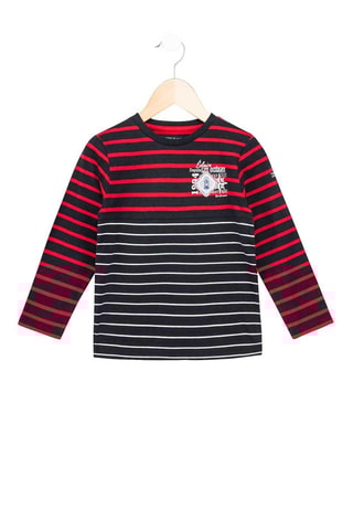 T-shirt - Rosso e navy - Terre de Marins