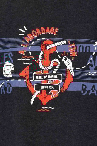 T-shirt - Navy - Terre de Marins