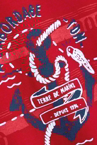 T-shirt - Rosso - Terre de Marins