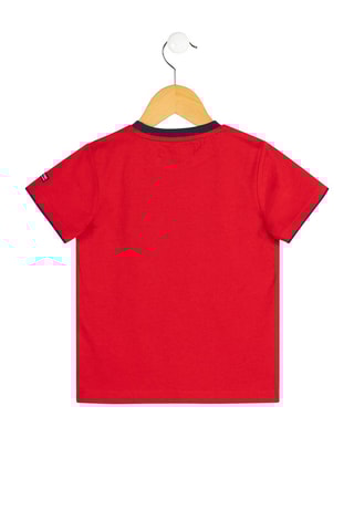 T-shirt Adeux - Rosso - Terre de Marins
