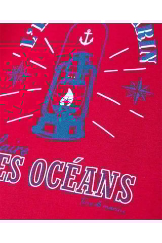 T-shirt Amaras - Rosso - Terre de Marins