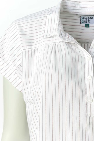 Blusa Ethoa - Bianco - Elle est où la Mer