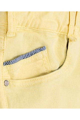 Pantaloni capri Bemoza - Giallo chiaro - Terre de Marins