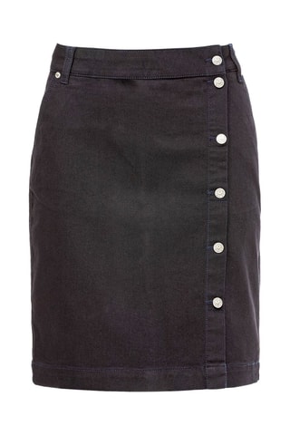 Gonna taglio dritto Codon - Nero - Terre de Marins