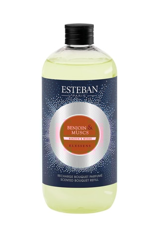 Recarga para ambientador de varillas - Benjuí y almizcle - 500 ml