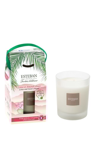 Vela perfumada - Loto y almendras dulces