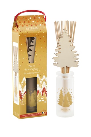 Ambientador de varillas recargable 100 ml -  Té y pan de especias