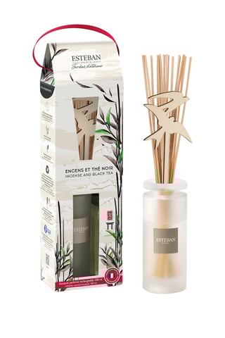 Ambientador de varillas «Incienso y té negro» - 100 ml
