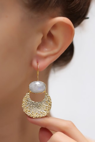 Pendientes - Piedras de luna