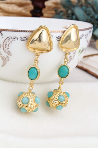 Pendientes - Amazonitas