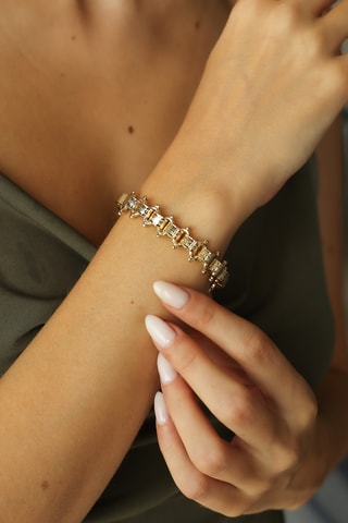 Pulsera - Chapado en oro amarillo