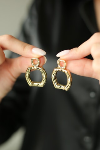 Pendientes - Chapado en oro amarillo