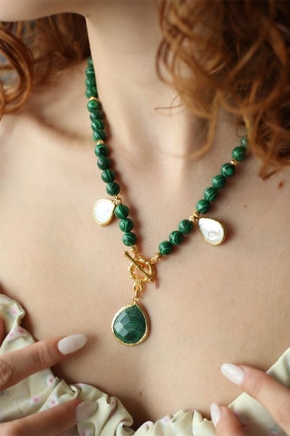 Collar bañado en oro fino amarillo