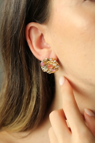 Dormilonas - Chapado en oro amarillo y circones