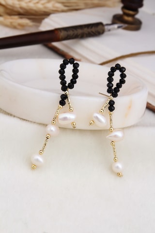 Boucles d'oreilles - Onyx