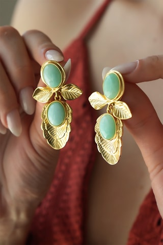 Pendientes - Amazonitas