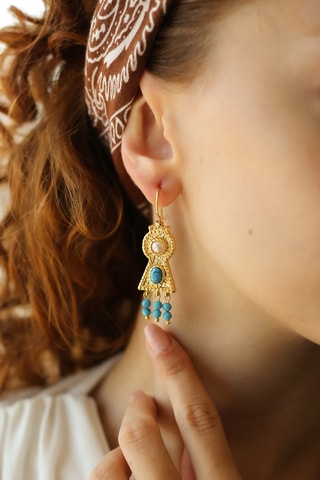 Pendientes - Turquesas