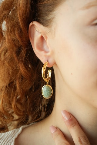 Pendientes - Amazonitas