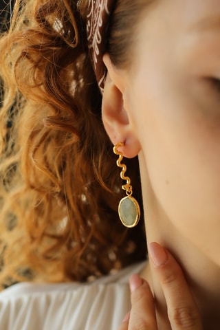 Pendientes - Amazonitas