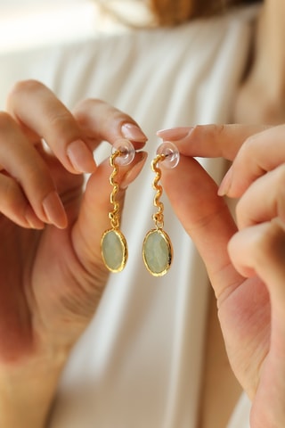 Pendientes - Amazonitas