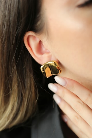 Pendientes - Chapado en oro amarillo