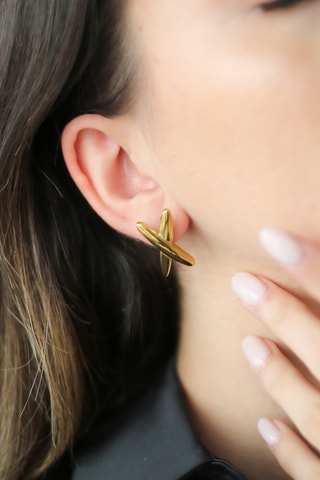 Pendientes - Chapado en oro amarillo