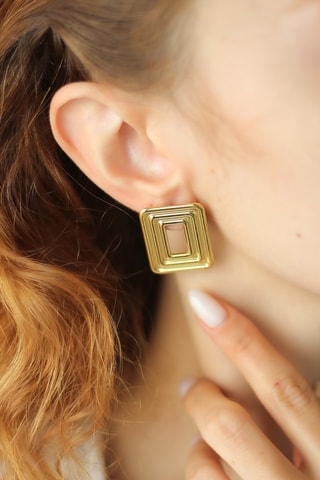 Pendientes - Chapado en oro amarillo