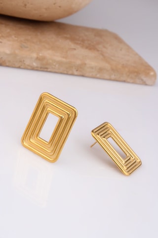 Pendientes - Chapado en oro amarillo