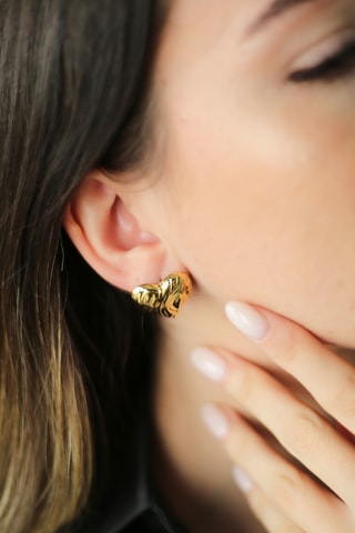 Pendientes - Chapado en oro amarillo