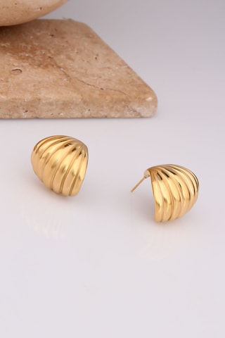 Pendientes - Chapado en oro amarillo