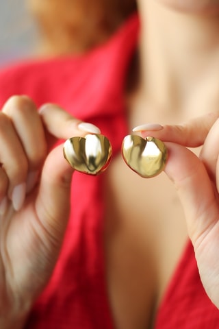 Pendientes - Chapado en oro amarillo