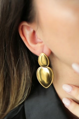 Pendientes - Chapado en oro amarillo