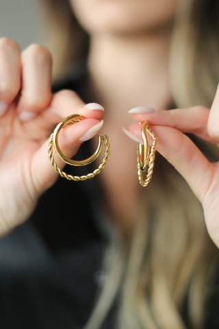 Criollas - Chapado en oro amarillo