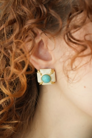 Pendientes - Turquesas