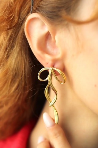 Pendientes - Chapado en oro amarillo