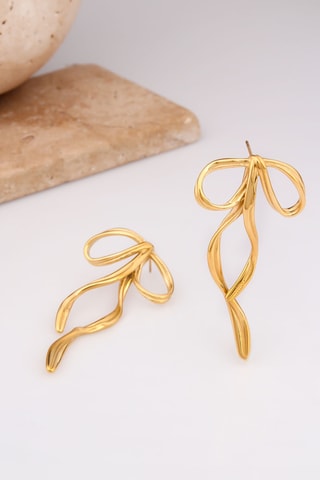 Pendientes - Chapado en oro amarillo