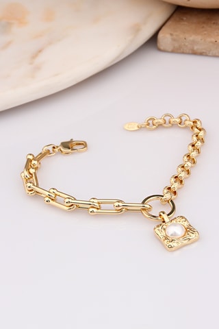 Pulsera - Chapado en oro amarillo